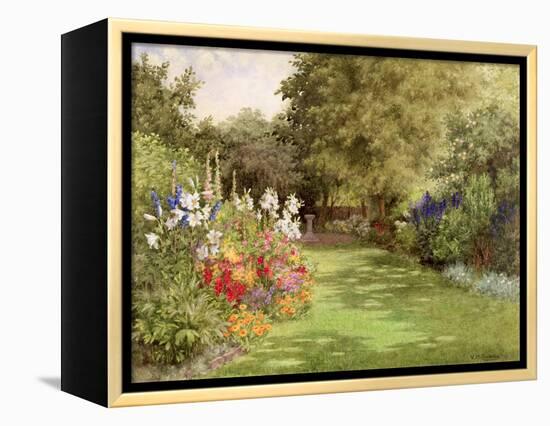 A Garden in July, c.1910-Violet Common-Framed Premier Image Canvas