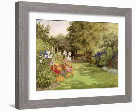 A Garden in July, c.1910-Violet Common-Framed Giclee Print