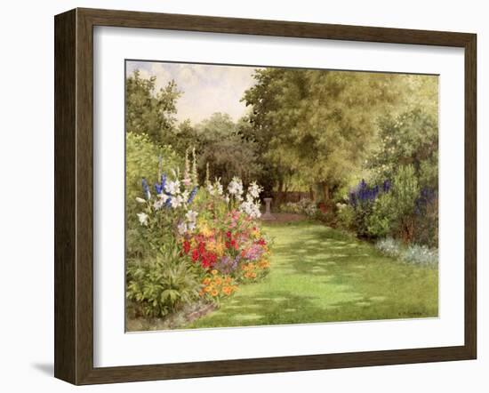 A Garden in July, c.1910-Violet Common-Framed Giclee Print