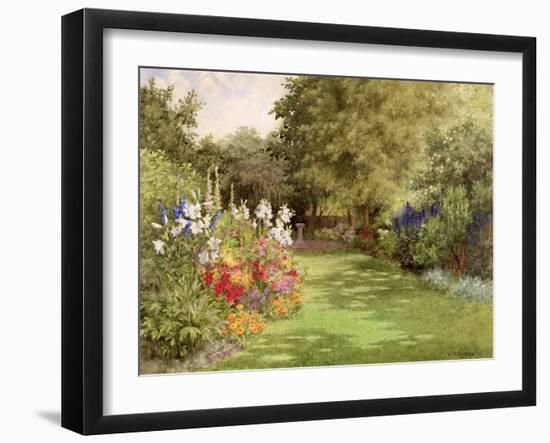 A Garden in July, c.1910-Violet Common-Framed Giclee Print