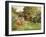 A Garden in July, c.1910-Violet Common-Framed Giclee Print