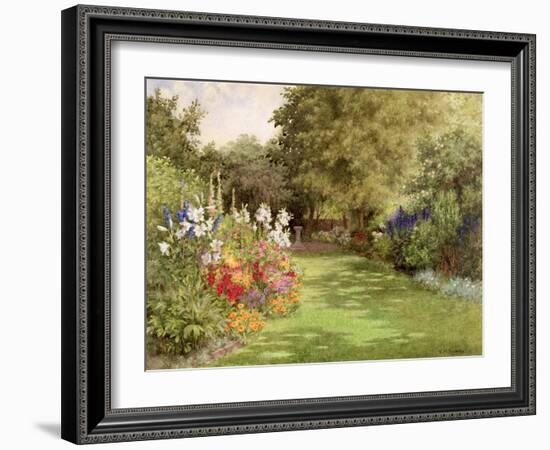 A Garden in July, c.1910-Violet Common-Framed Giclee Print