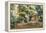 A Garden in Seville-Manuel Garcia Y Rodriguez-Framed Premier Image Canvas