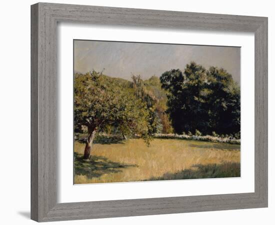 A Garden in Trouville, 1882-Gustave Caillebotte-Framed Giclee Print