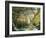 A Garden in Vetheuil-Claude Monet-Framed Giclee Print