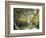 A Garden in Vetheuil-Claude Monet-Framed Giclee Print