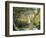 A Garden in Vetheuil-Claude Monet-Framed Giclee Print