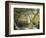 A Garden in Vetheuil-Claude Monet-Framed Giclee Print