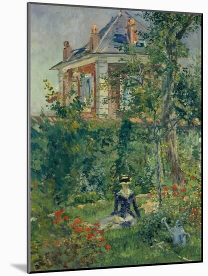 A Garden Nook at Bellevue, 1880-Edouard Manet-Mounted Giclee Print