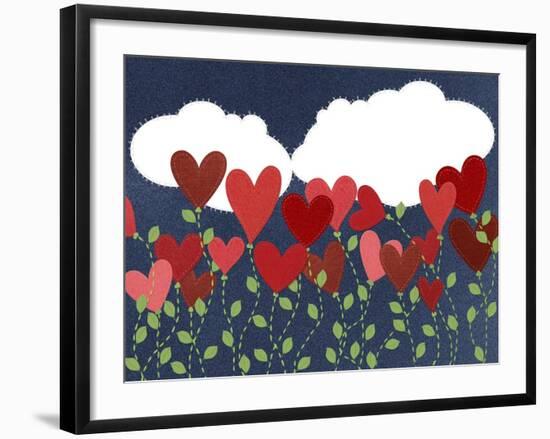 A Garden of Love-Tina Lavoie-Framed Giclee Print