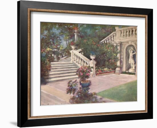 'A Garden, Rome', 1903-Mortimer L Menpes-Framed Giclee Print