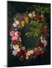 A Garland of Flowers-Johan Laurents Jensen-Mounted Giclee Print
