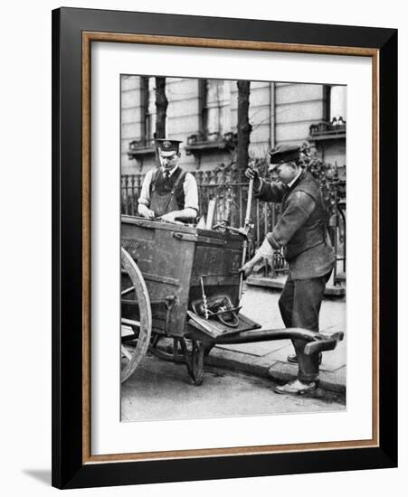 A Gas Fitter, London, 1926-1927-McLeish-Framed Giclee Print