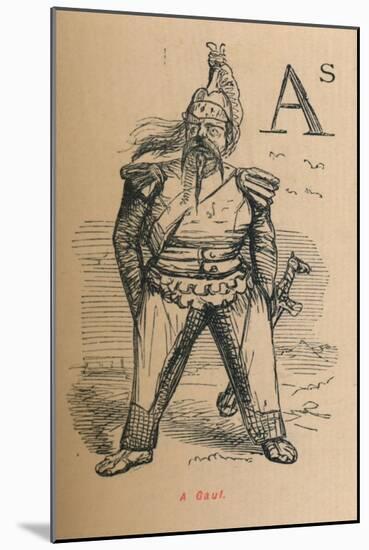 'A Gaul', 1852-John Leech-Mounted Giclee Print