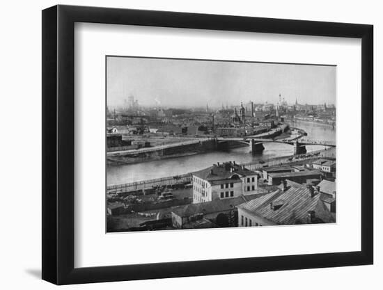 'A general view of Moscow, showing the Kremlin', 1915-Unknown-Framed Photographic Print