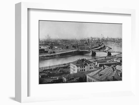 'A general view of Moscow, showing the Kremlin', 1915-Unknown-Framed Photographic Print