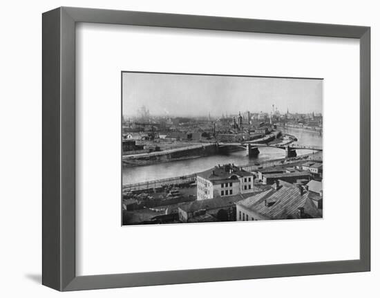 'A general view of Moscow, showing the Kremlin', 1915-Unknown-Framed Photographic Print