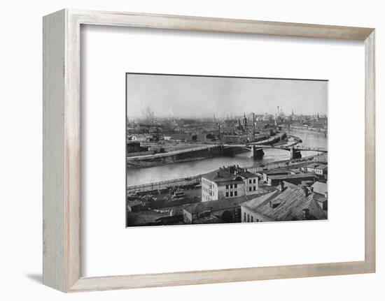 'A general view of Moscow, showing the Kremlin', 1915-Unknown-Framed Photographic Print