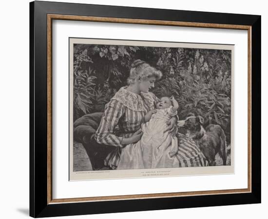 A Gentle Reminder-Frederick Morgan-Framed Giclee Print