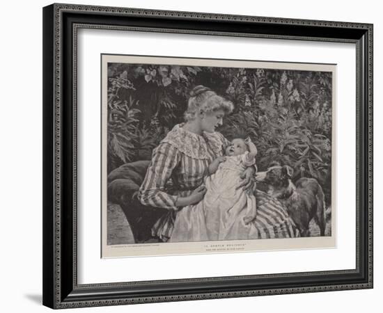 A Gentle Reminder-Frederick Morgan-Framed Giclee Print