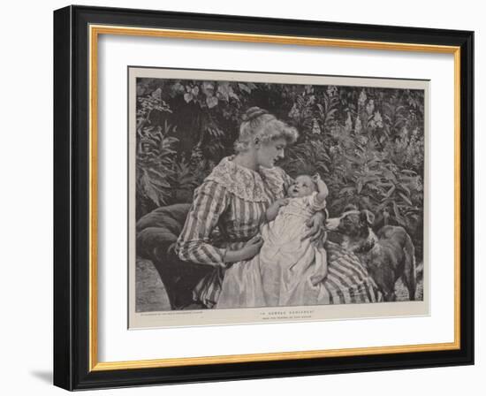 A Gentle Reminder-Frederick Morgan-Framed Giclee Print