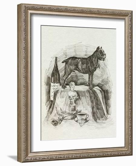 A Gentleman I-Melissa Wang-Framed Art Print