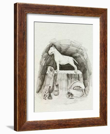 A Gentleman II-Melissa Wang-Framed Art Print