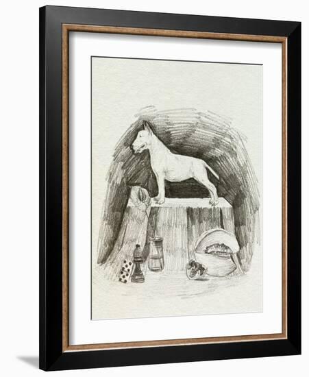 A Gentleman II-Melissa Wang-Framed Art Print