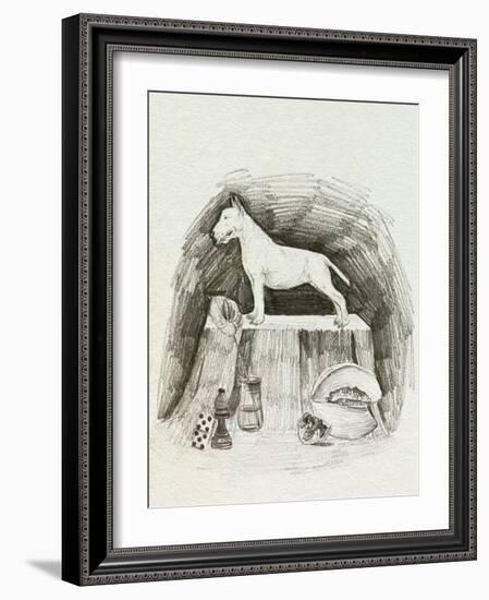 A Gentleman II-Melissa Wang-Framed Art Print