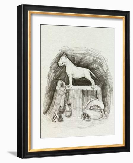 A Gentleman II-Melissa Wang-Framed Art Print