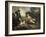 A Gentleman Reclining with a Gun and Dog and his Gamekeeper Standing Nearby-Henry Walton-Framed Giclee Print