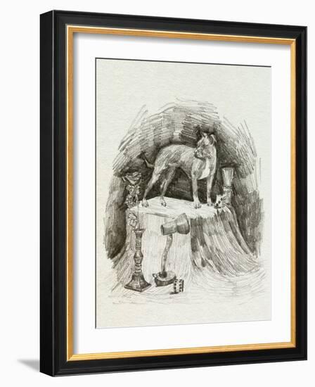 A Gentleman V-Melissa Wang-Framed Art Print