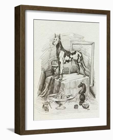 A Gentleman VI-Melissa Wang-Framed Art Print