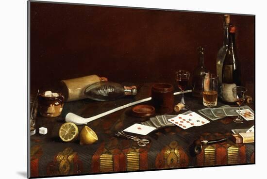 A Gentlemans Table-Claude Raguet Hirst-Mounted Giclee Print