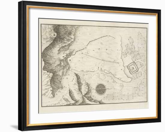 A Geometrical Plan of the Ruined City of Palmyra, 1753-Giovanni Battista Borra-Framed Photographic Print