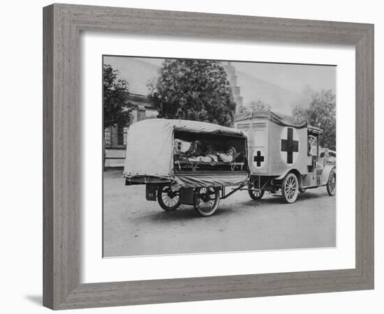 A German Ambulance, Eastern Front, World War I, 1915-null-Framed Giclee Print