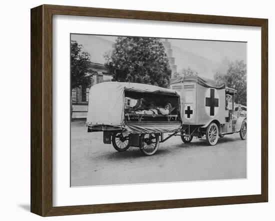 A German Ambulance, Eastern Front, World War I, 1915-null-Framed Giclee Print