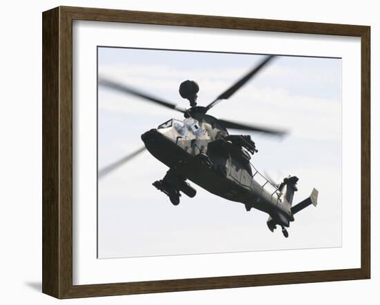 A German Army Tiger Eurocopter in Flight Over Germany-Stocktrek Images-Framed Photographic Print