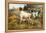 A German-Short Haired Pointer and Two Setters in a Landscape-Edmund Henry Osthaus-Framed Premier Image Canvas