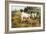 A German-Short Haired Pointer and Two Setters in a Landscape-Edmund Henry Osthaus-Framed Giclee Print