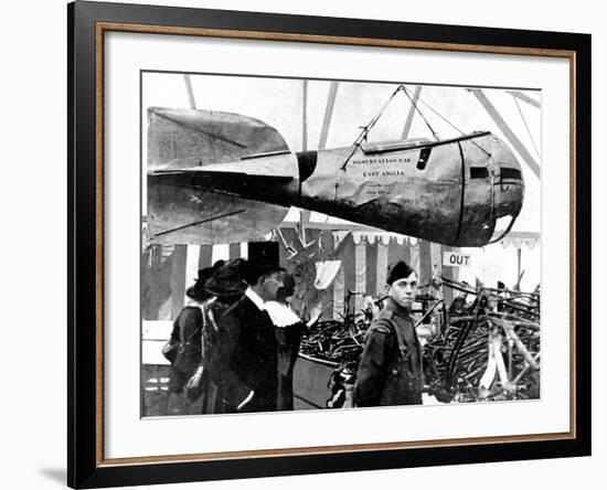 A German Zeppelin's Observation Car-null-Framed Photographic Print