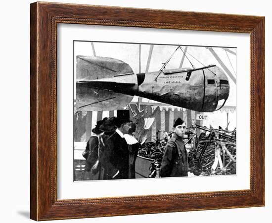 A German Zeppelin's Observation Car-null-Framed Photographic Print