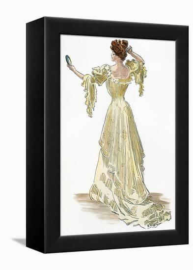 A Gibson Girl, 1903-Charles Dana Gibson-Framed Premier Image Canvas