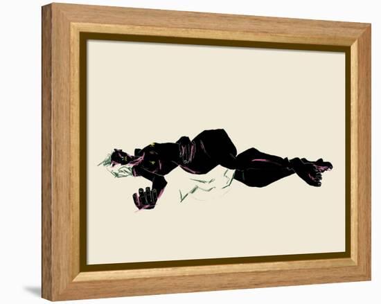 A Girl Asleep-Francesco Gulina-Framed Premier Image Canvas