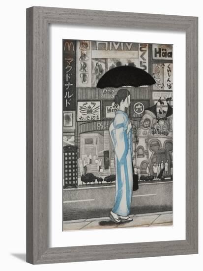 A Girl in Town, 2007-Emiko Aida-Framed Giclee Print