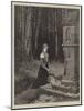 A Girl Praying-Hubert Salentin-Mounted Giclee Print