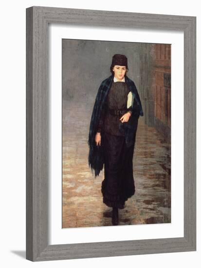 A Girl Student-Nikolai Alexandrovich Yaroshenko-Framed Giclee Print