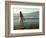 A Girl Walks on the Beach in Jacmel, Haiti, in This February 5, 2001-Lynne Sladky-Framed Photographic Print