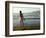 A Girl Walks on the Beach in Jacmel, Haiti, in This February 5, 2001-Lynne Sladky-Framed Photographic Print