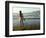 A Girl Walks on the Beach in Jacmel, Haiti, in This February 5, 2001-Lynne Sladky-Framed Photographic Print